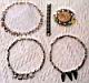 Zulu Baskets, Beaded Milk Cover, Beaded glass coaster and Bone Necklaces