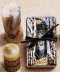 Leopard Design Gift Pack of Candle plus 6 serviettes. Also a Candle incorporating various S.African grasses and an Ethnic Painted Candle